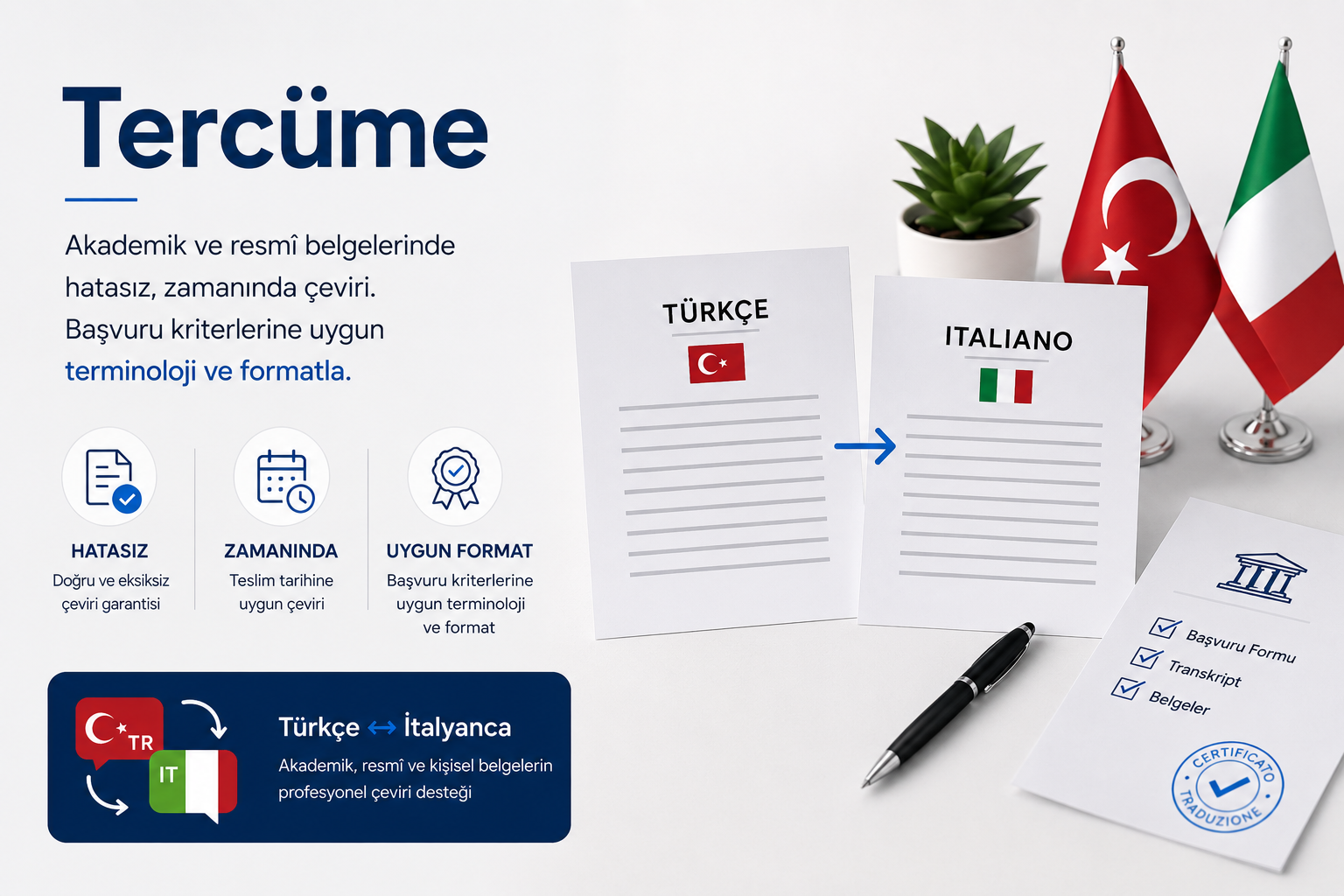 Klavye ve farklı dil sözlükleri — çeviri hizmeti